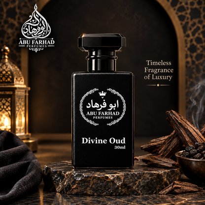Abu Farhad Divine Oud Perfume – Premium Oud Fragrance | 30ml & 50ml